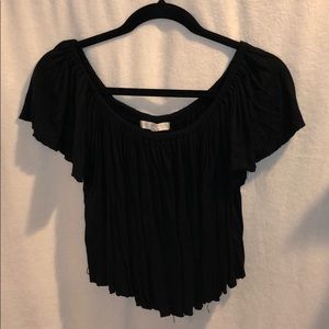 Off the shoulder shirt